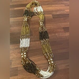 Elegant Multicolor Beaded Necklace